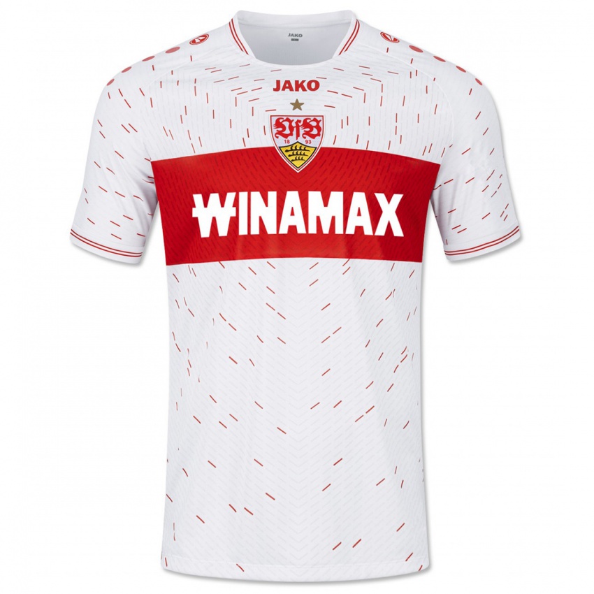 Damen Max Voigt #14 Weiß Heimtrikot Trikot 2023/24 T-Shirt Schweiz