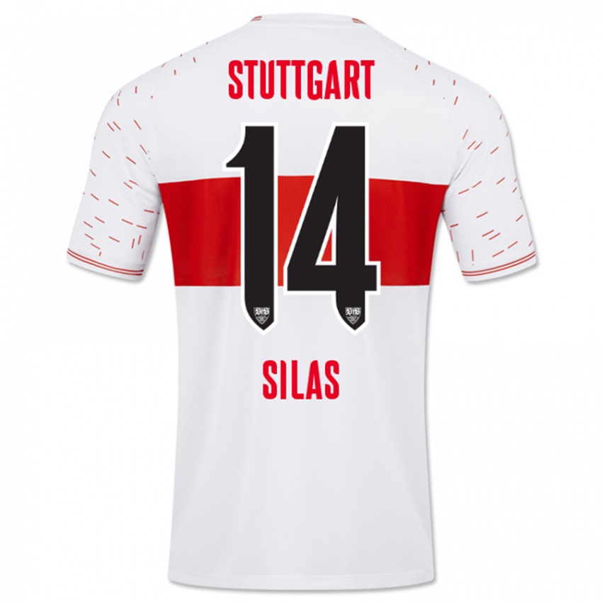 Damen Silas #14 Weiß Heimtrikot Trikot 2023/24 T-Shirt Schweiz