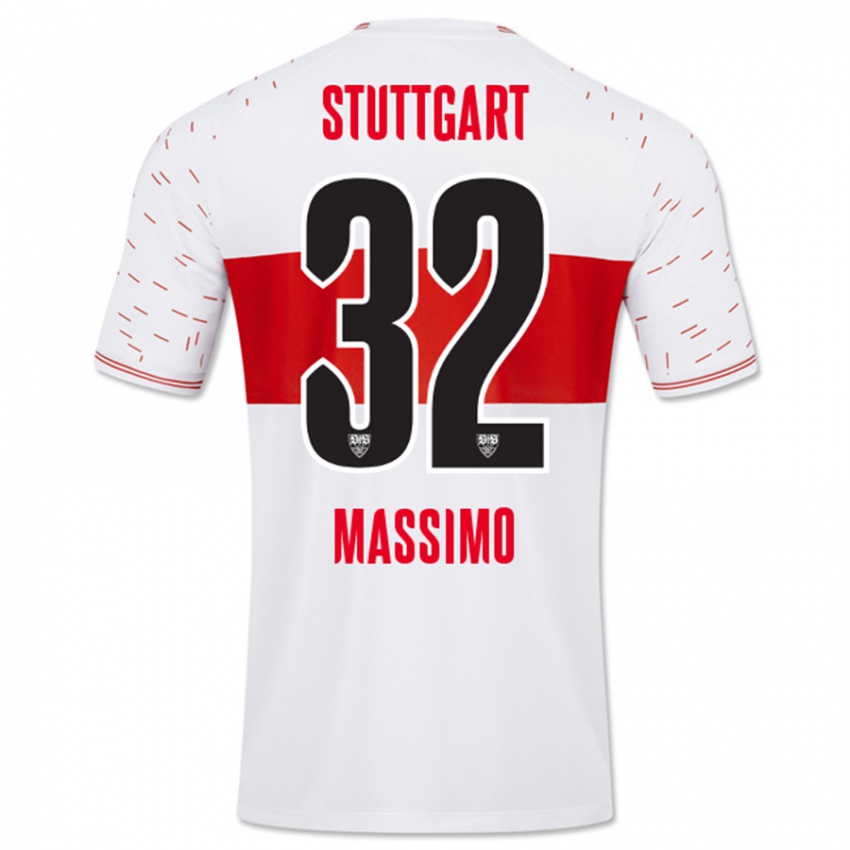 Damen Roberto Massimo #32 Weiß Heimtrikot Trikot 2023/24 T-Shirt Schweiz