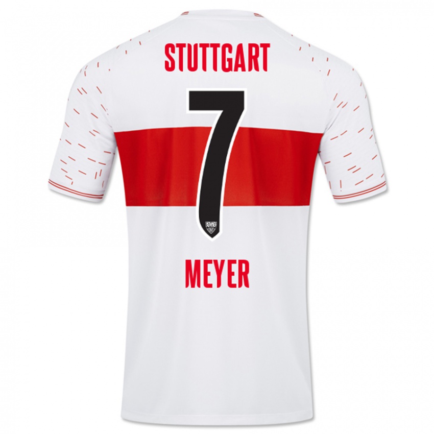 Damen Jordan Meyer #7 Weiß Heimtrikot Trikot 2023/24 T-Shirt Schweiz