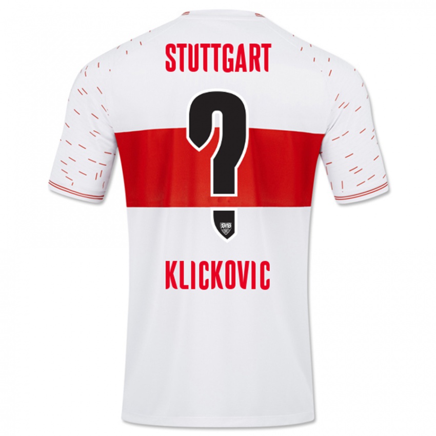 Damen Maksim Klickovic #0 Weiß Heimtrikot Trikot 2023/24 T-Shirt Schweiz