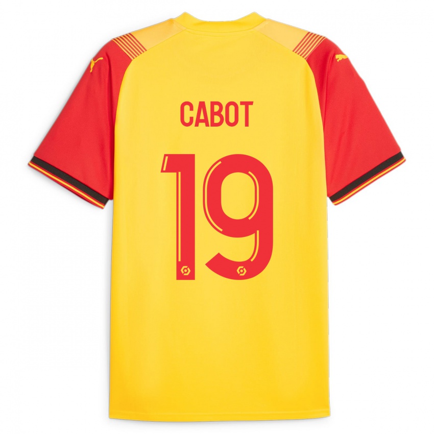 Damen Jimmy Cabot #19 Gelb Heimtrikot Trikot 2023/24 T-Shirt Schweiz