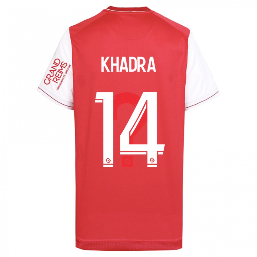 Damen Reda Khadra #14 Rot Heimtrikot Trikot 2023/24 T-Shirt Schweiz
