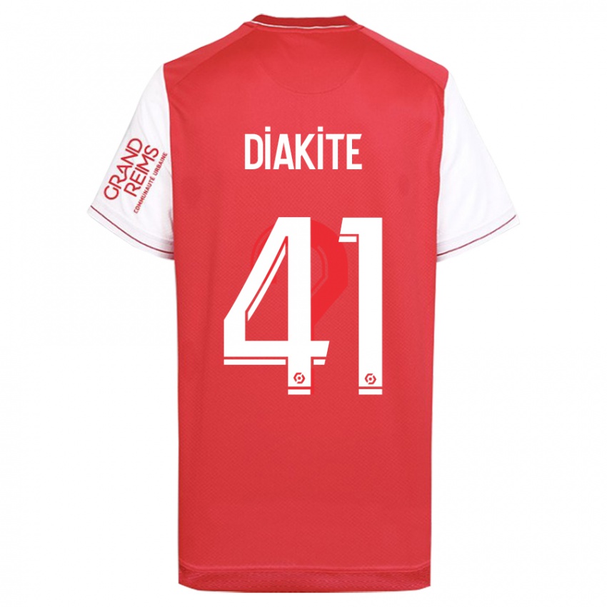 Damen Ibrahim Diakité #41 Rot Heimtrikot Trikot 2023/24 T-Shirt Schweiz