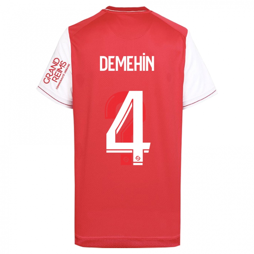 Damen Blessing Demehin #4 Rot Heimtrikot Trikot 2023/24 T-Shirt Schweiz