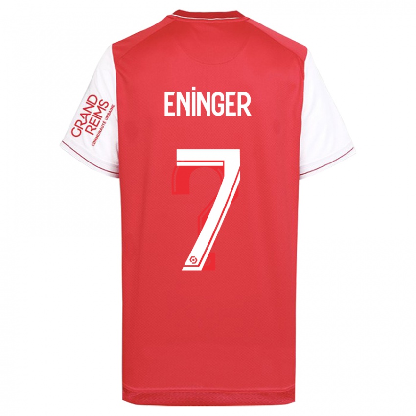 Damen Thelma Eninger #7 Rot Heimtrikot Trikot 2023/24 T-Shirt Schweiz