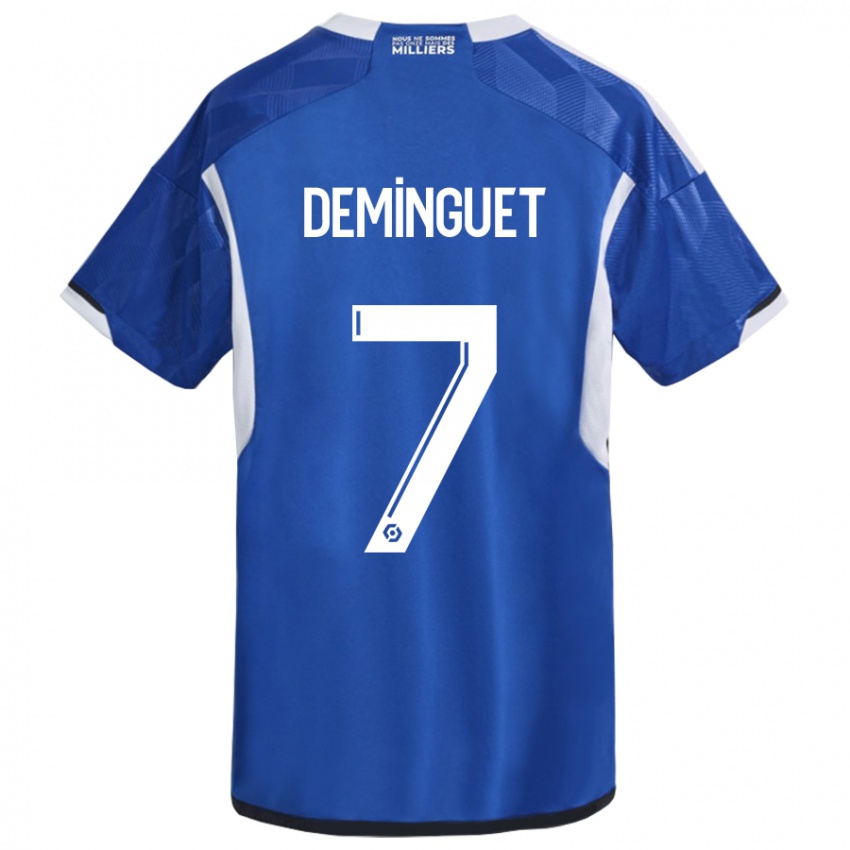 Damen Jessy Deminguet #7 Blau Heimtrikot Trikot 2023/24 T-Shirt Schweiz