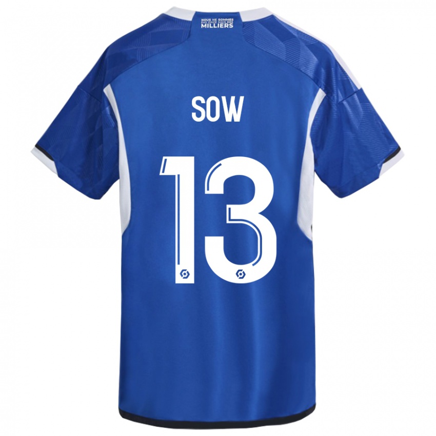 Damen Saïdou Sow #13 Blau Heimtrikot Trikot 2023/24 T-Shirt Schweiz