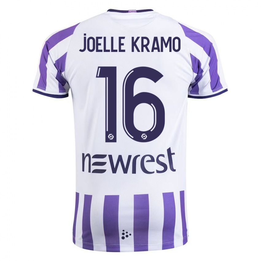 Damen Marie Joelle Kramo #16 Weiß Heimtrikot Trikot 2023/24 T-Shirt Schweiz