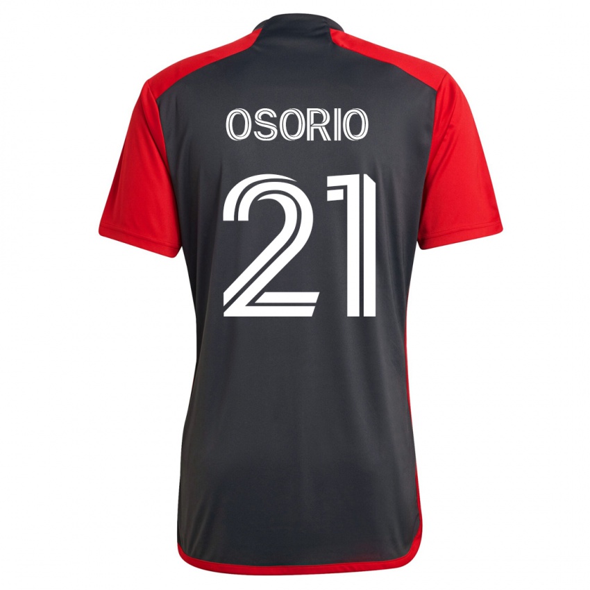 Damen Jonathan Osorio #21 Grau Heimtrikot Trikot 2023/24 T-Shirt Schweiz