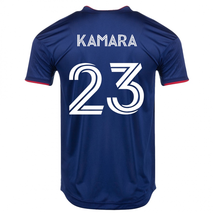 Damen Kei Kamara #23 Marine Heimtrikot Trikot 2023/24 T-Shirt Schweiz
