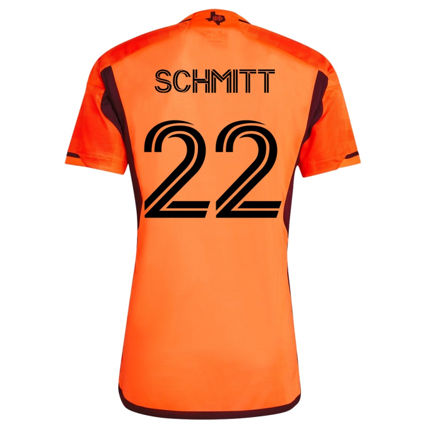 Damen Tate Schmitt #22 Orangefarben Heimtrikot Trikot 2023/24 T-Shirt Schweiz