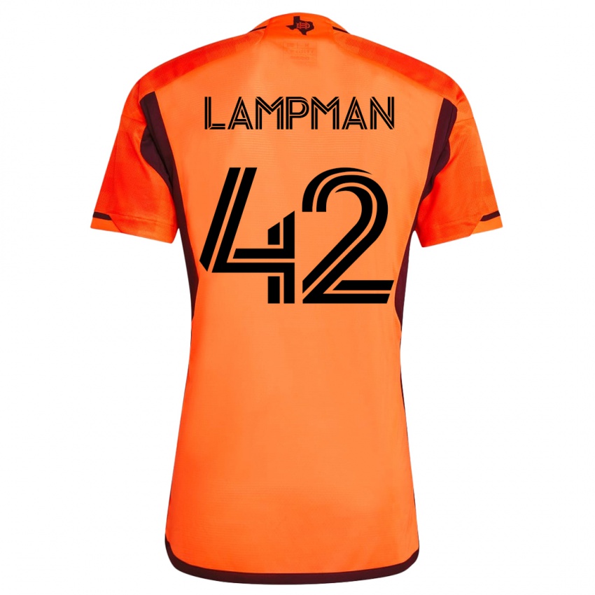 Damen Tate Lampman #42 Orangefarben Heimtrikot Trikot 2023/24 T-Shirt Schweiz