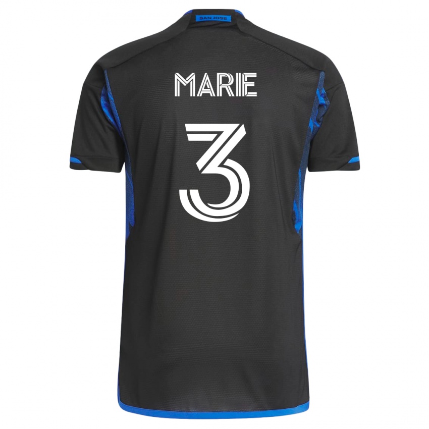 Damen Paul Marie #3 Blau Schwarz Heimtrikot Trikot 2023/24 T-Shirt Schweiz
