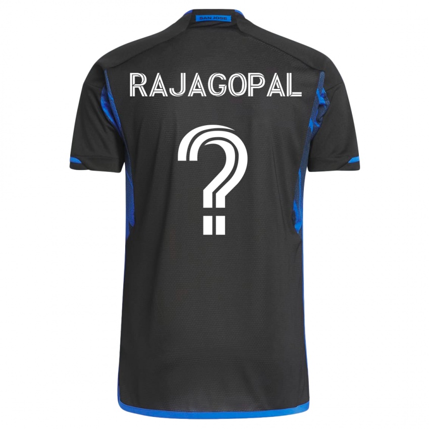Damen Rohan Rajagopal #0 Blau Schwarz Heimtrikot Trikot 2023/24 T-Shirt Schweiz