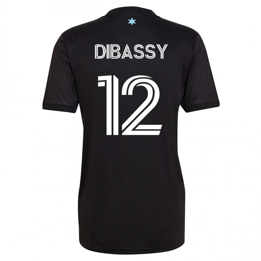 Damen Bakaye Dibassy #12 Schwarz Heimtrikot Trikot 2023/24 T-Shirt Schweiz