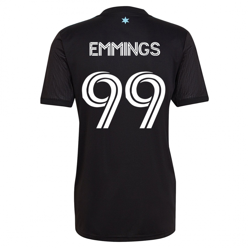 Damen Fred Emmings #99 Schwarz Heimtrikot Trikot 2023/24 T-Shirt Schweiz