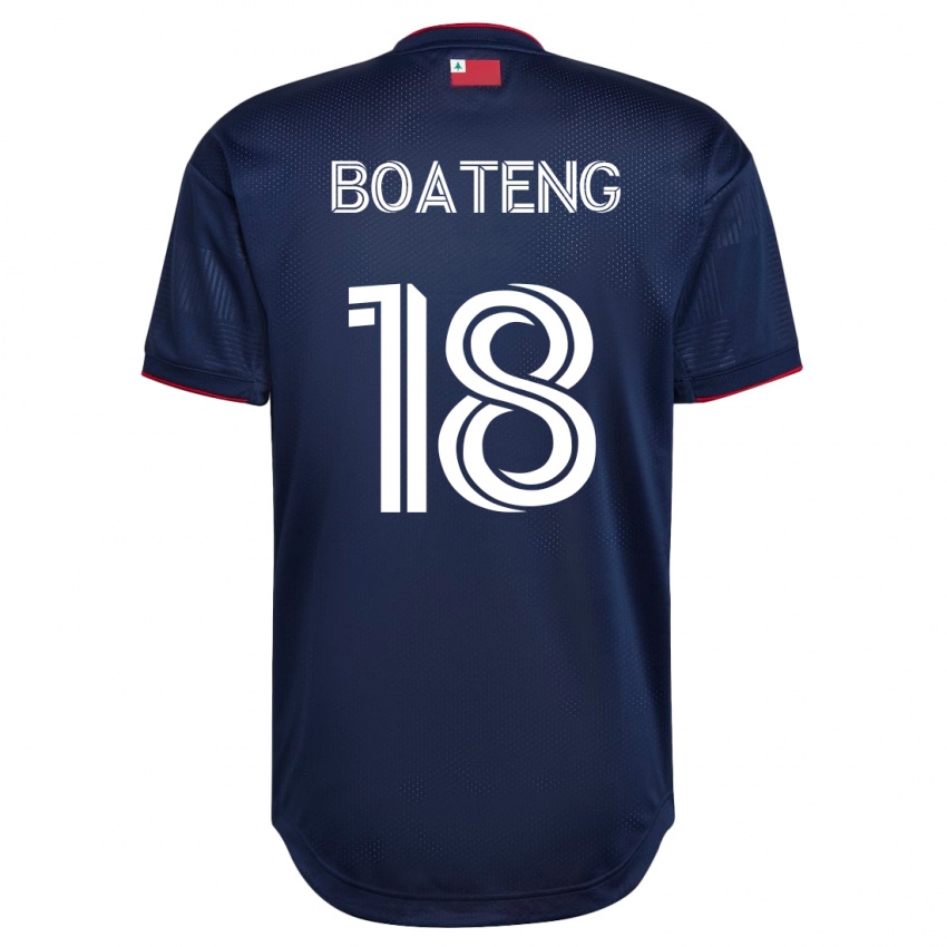 Damen Emmanuel Boateng #18 Marine Heimtrikot Trikot 2023/24 T-Shirt Schweiz