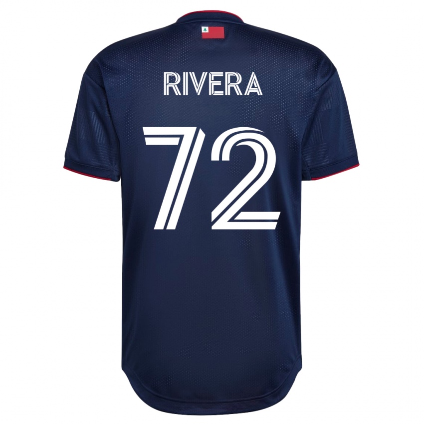 Damen Damián Rivera #72 Marine Heimtrikot Trikot 2023/24 T-Shirt Schweiz