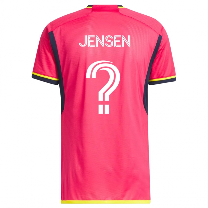 Damen Isak Jensen #0 Rosa Heimtrikot Trikot 2023/24 T-Shirt Schweiz