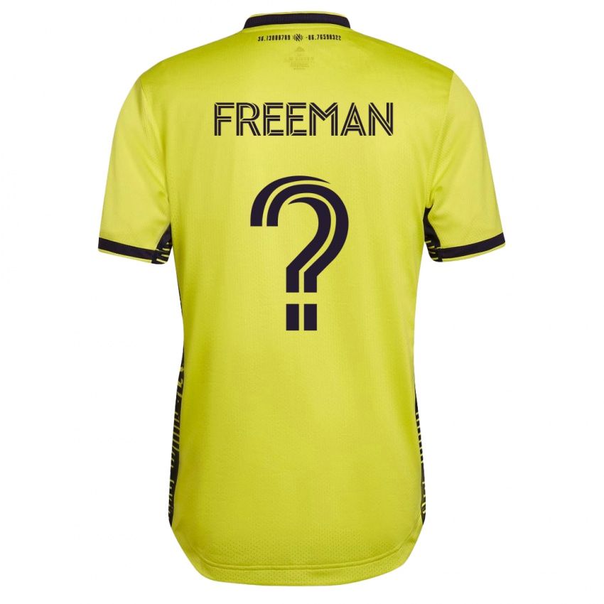 Damen Tyler Freeman #0 Gelb Heimtrikot Trikot 2023/24 T-Shirt Schweiz