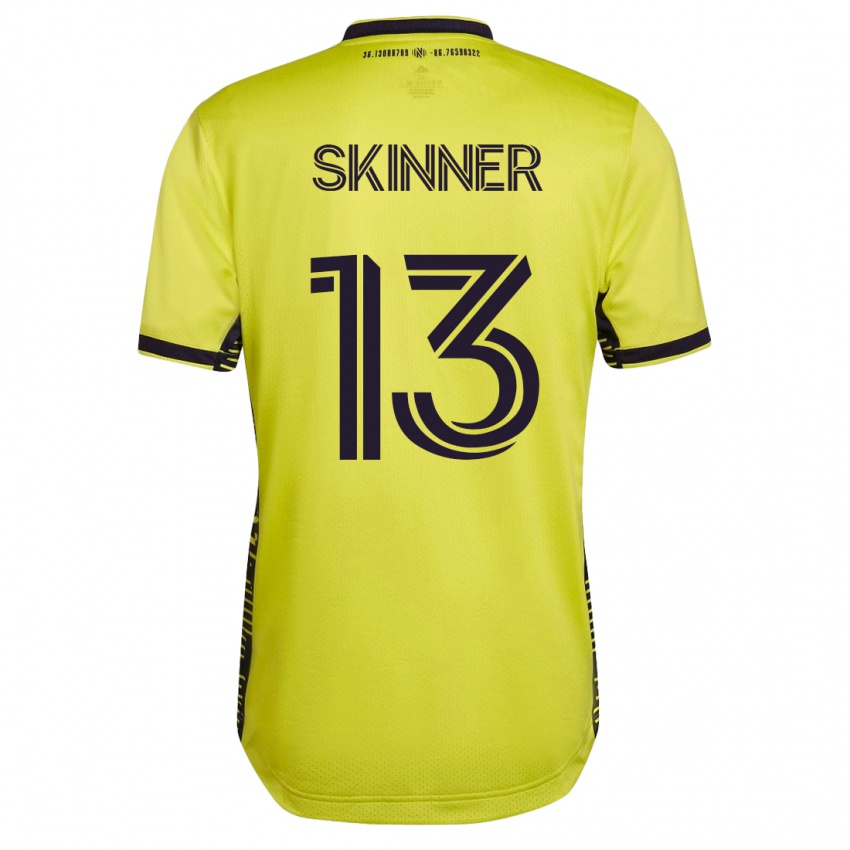 Damen Joey Skinner #13 Gelb Heimtrikot Trikot 2023/24 T-Shirt Schweiz