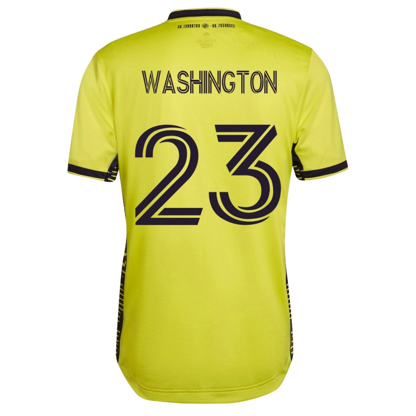 Damen Taylor Washington #23 Gelb Heimtrikot Trikot 2023/24 T-Shirt Schweiz