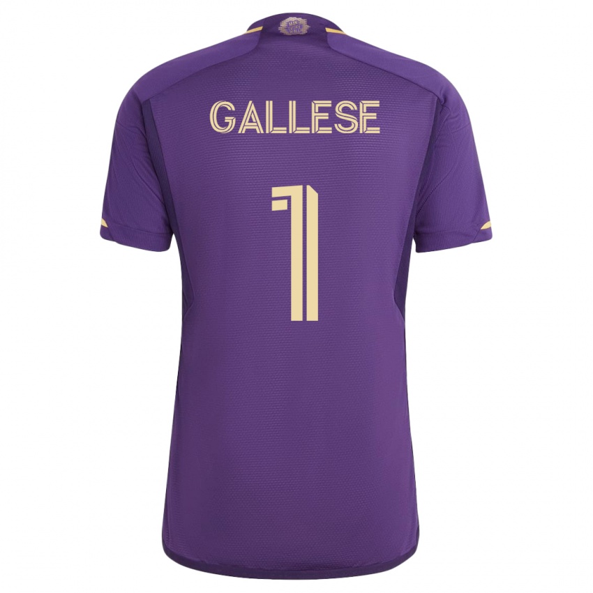 Damen Pedro Gallese #1 Violett Heimtrikot Trikot 2023/24 T-Shirt Schweiz