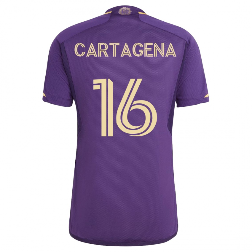 Damen Wilder Cartagena #16 Violett Heimtrikot Trikot 2023/24 T-Shirt Schweiz