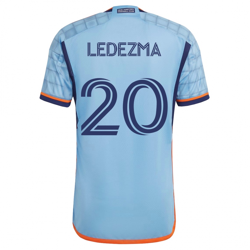 Damen Richard Ledezma #20 Blau Heimtrikot Trikot 2023/24 T-Shirt Schweiz
