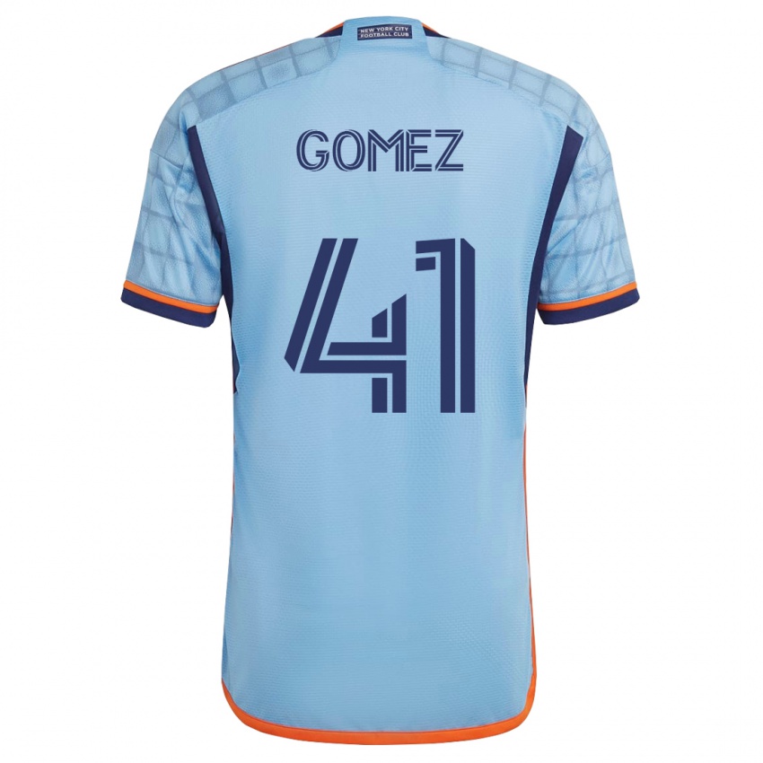 Damen Julián Gómez #41 Blau Heimtrikot Trikot 2023/24 T-Shirt Schweiz