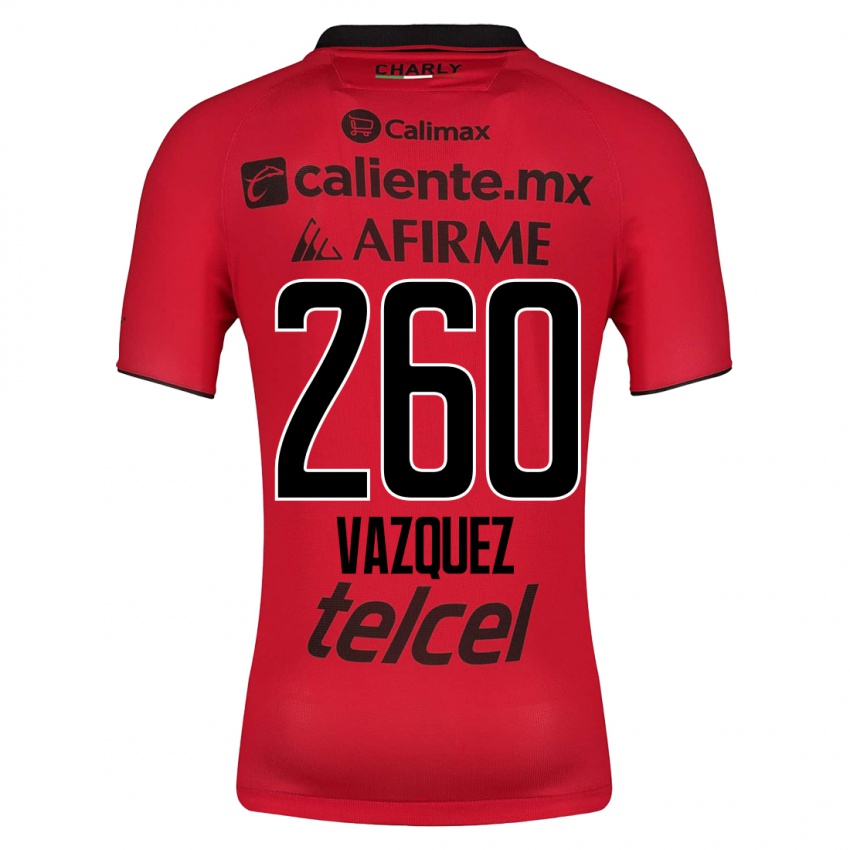 Damen Octavio Vázquez #260 Rot Heimtrikot Trikot 2023/24 T-Shirt Schweiz