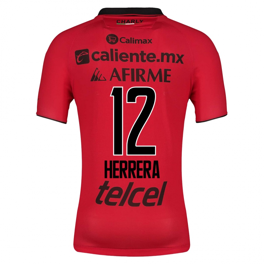 Damen Melissa Herrera #12 Rot Heimtrikot Trikot 2023/24 T-Shirt Schweiz