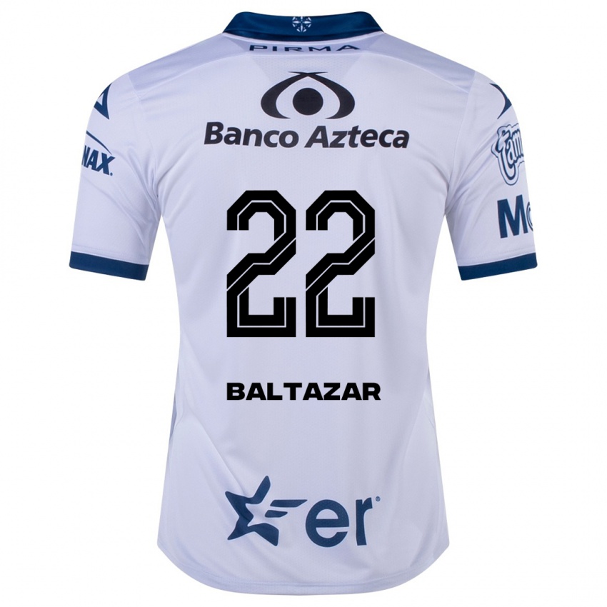 Damen Carlos Baltazar #22 Weiß Heimtrikot Trikot 2023/24 T-Shirt Schweiz