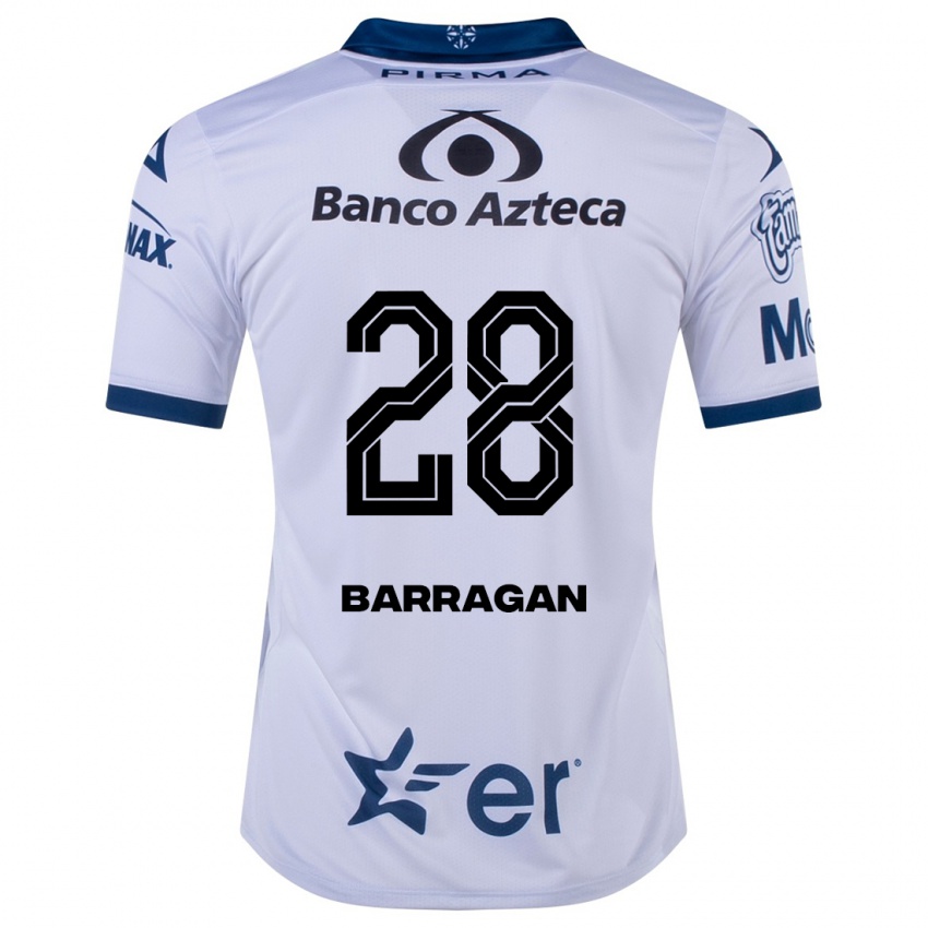 Damen Martín Barragán #28 Weiß Heimtrikot Trikot 2023/24 T-Shirt Schweiz