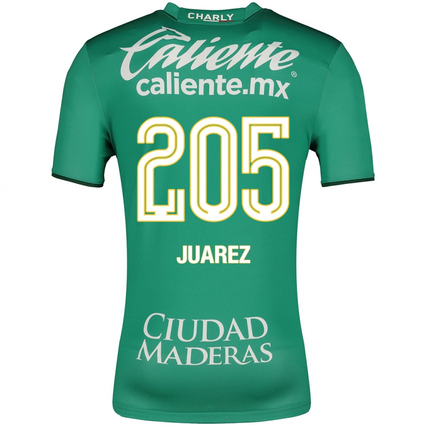 Damen Moisés Juárez #205 Grün Heimtrikot Trikot 2023/24 T-Shirt Schweiz