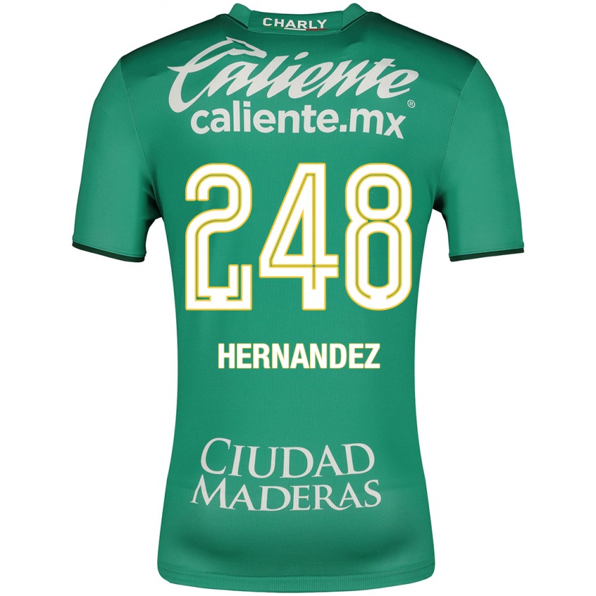 Damen Fernando Hernández #248 Grün Heimtrikot Trikot 2023/24 T-Shirt Schweiz