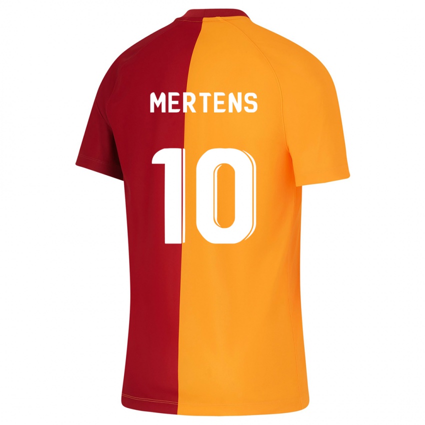 Damen Dries Mertens #10 Orangefarben Heimtrikot Trikot 2023/24 T-Shirt Schweiz