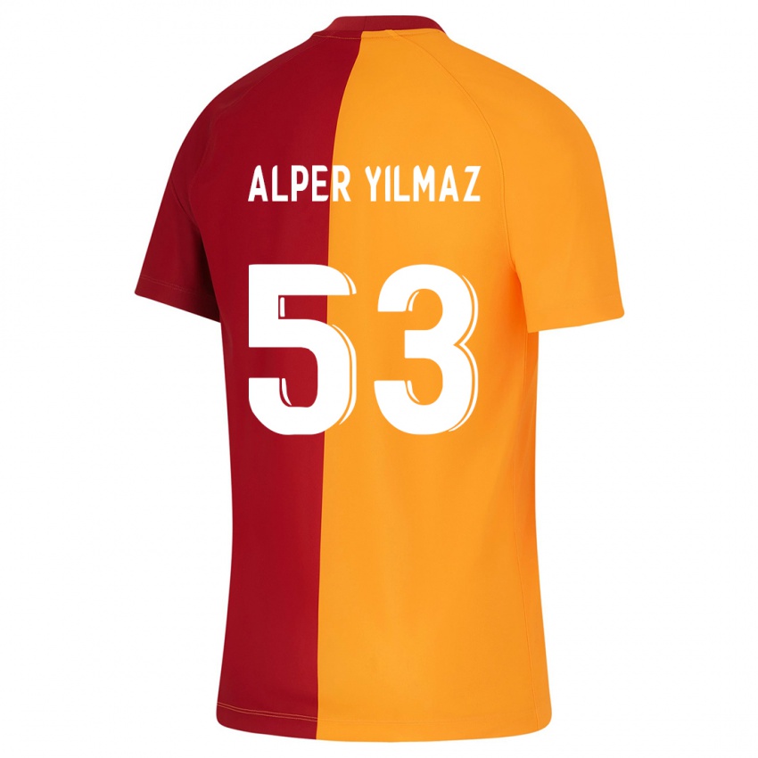 Damen Barış Alper Yılmaz #53 Orangefarben Heimtrikot Trikot 2023/24 T-Shirt Schweiz