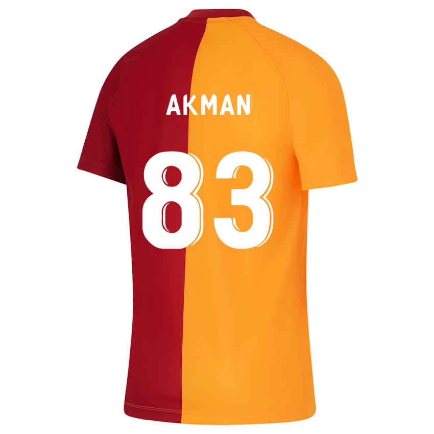 Damen Efe Akman #83 Orangefarben Heimtrikot Trikot 2023/24 T-Shirt Schweiz