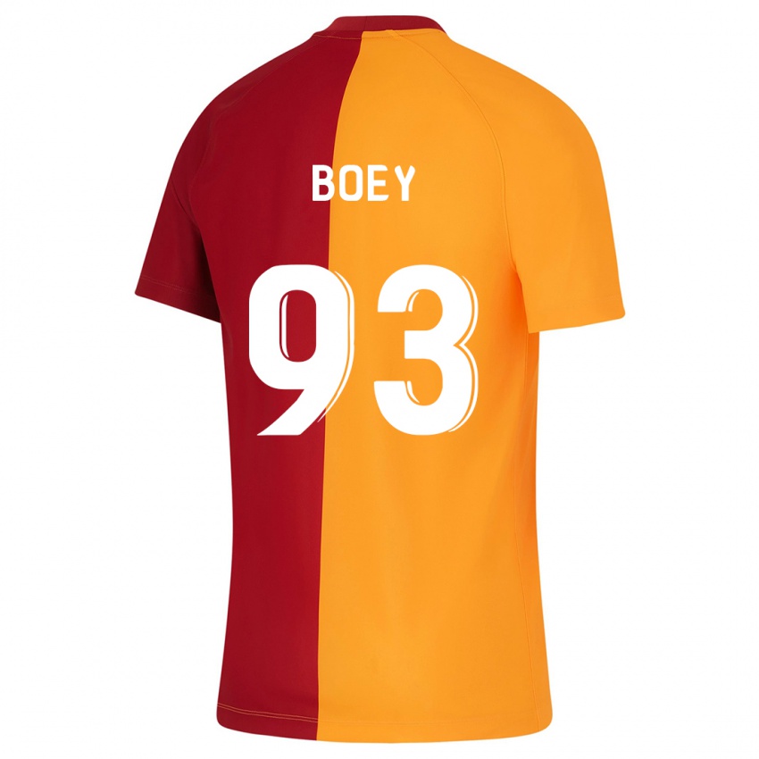 Damen Sacha Boey #93 Orangefarben Heimtrikot Trikot 2023/24 T-Shirt Schweiz