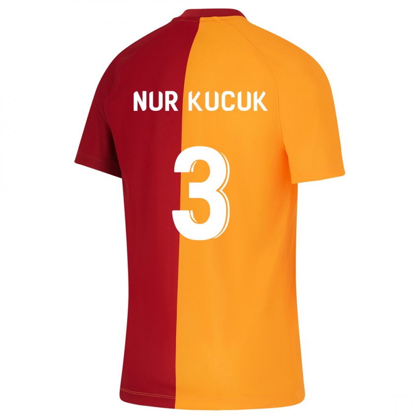 Damen Rabia Nur Küçük #3 Orangefarben Heimtrikot Trikot 2023/24 T-Shirt Schweiz