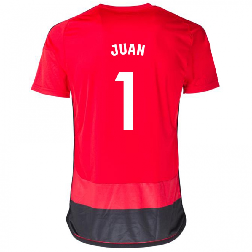 Damen Ramón Juan #1 Rot Schwarz Heimtrikot Trikot 2023/24 T-Shirt Schweiz