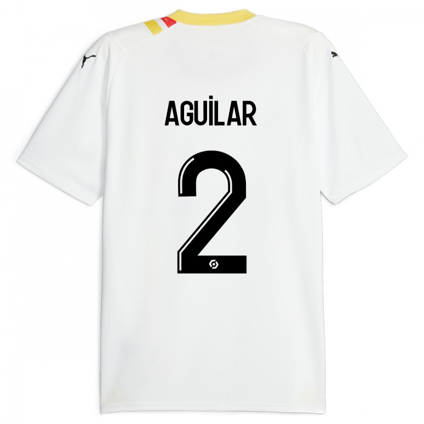 Damen Ruben Aguilar #2 Schwarz Auswärtstrikot Trikot 2023/24 T-Shirt Schweiz