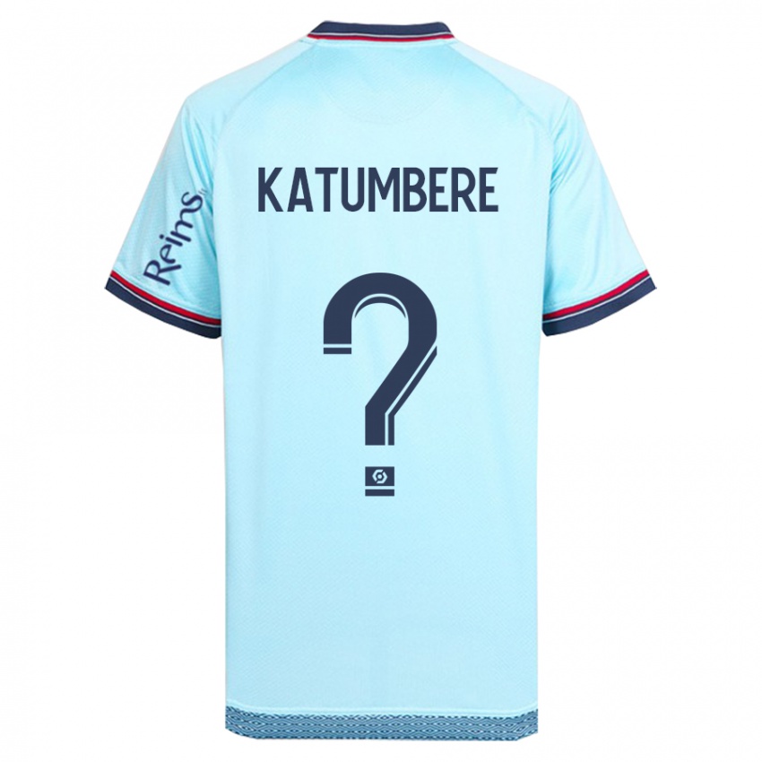 Damen Noah Katumbere #0 Himmelblau Auswärtstrikot Trikot 2023/24 T-Shirt Schweiz