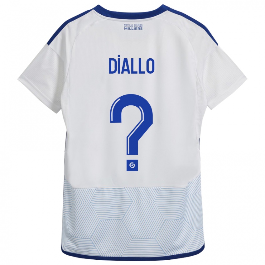 Damen Zoumana Diallo #0 Weiß Auswärtstrikot Trikot 2023/24 T-Shirt Schweiz