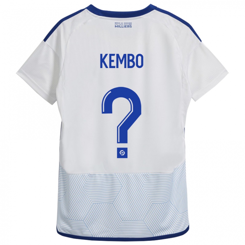 Damen Driss Kembo #0 Weiß Auswärtstrikot Trikot 2023/24 T-Shirt Schweiz