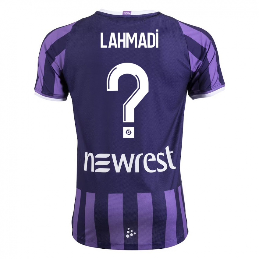 Damen Noah Lahmadi #0 Lila Auswärtstrikot Trikot 2023/24 T-Shirt Schweiz