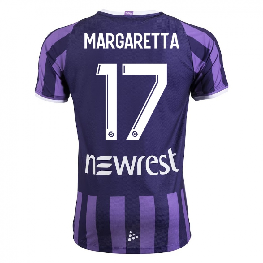 Damen Jessica Margaretta #17 Lila Auswärtstrikot Trikot 2023/24 T-Shirt Schweiz