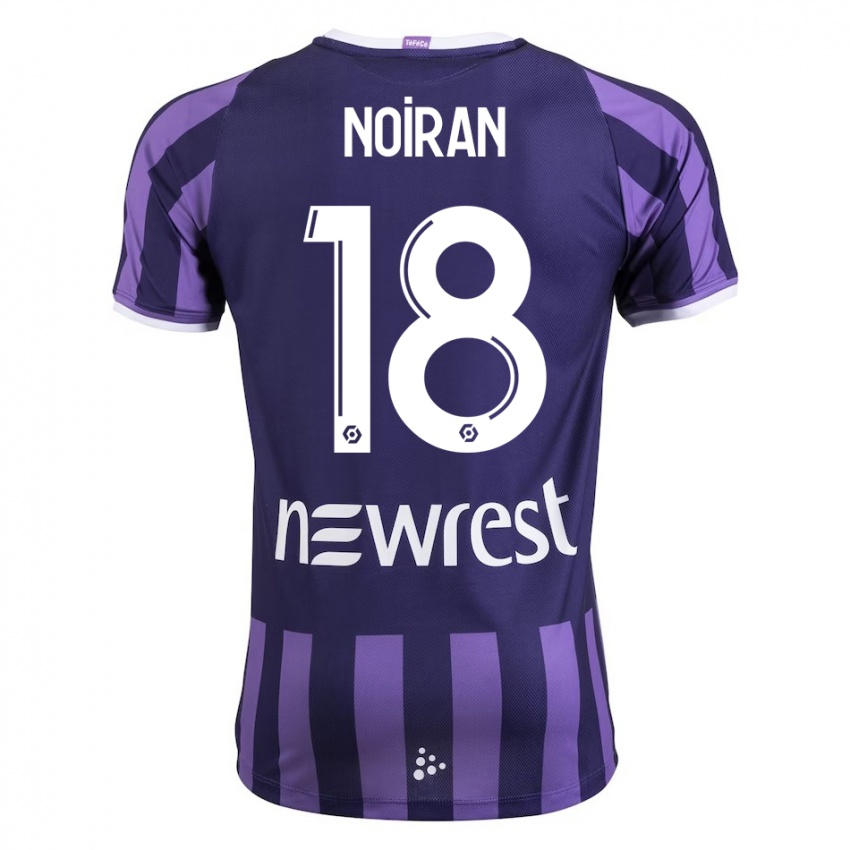 Damen Clara Noiran #18 Lila Auswärtstrikot Trikot 2023/24 T-Shirt Schweiz